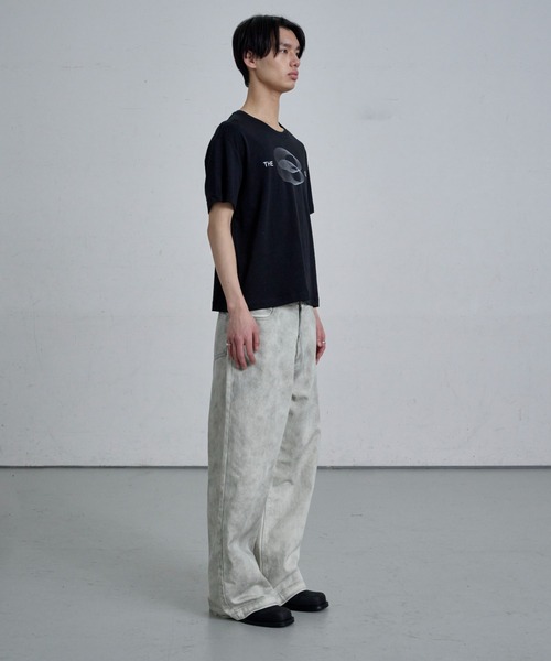 THE CLE(ザクレ)の「GRAPHIC T-SHIRTS / グラフィックTシャツ【グラフィック】【プリント】 半袖 Tシャツ カットソー トップス メンズ(Tシャツ/カットソー・メンズ・ホワイト/ブラック・LARGE/MEDIUM/SMALL)」の8枚目の写真