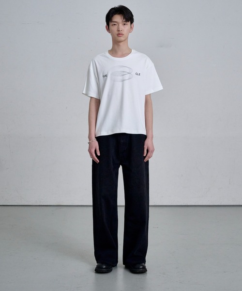 THE CLE(ザクレ)の「GRAPHIC T-SHIRTS / グラフィックTシャツ【グラフィック】【プリント】 半袖 Tシャツ カットソー トップス メンズ(Tシャツ/カットソー・メンズ・ホワイト/ブラック・LARGE/MEDIUM/SMALL)」の9枚目の写真