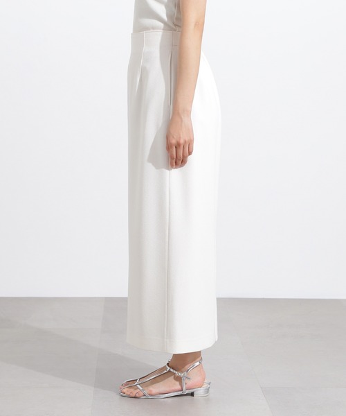 N.（N. Natural Beauty Basic）（エヌエヌナチュラルビューティーベーシック）の「【PS/低身長サイズ】ウエストダーツタイトスカート（スカート・レディース・オフホワイト/ブラウン・MEDIUM/P/S）」の11枚目の写真