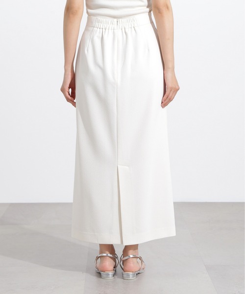 N.（N. Natural Beauty Basic）（エヌエヌナチュラルビューティーベーシック）の「【PS/低身長サイズ】ウエストダーツタイトスカート（スカート・レディース・オフホワイト/ブラウン・MEDIUM/P/S）」の12枚目の写真