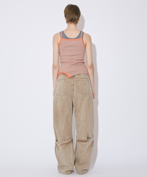 MILLER(ミラー)の「Miller double-end 2pack tank top(タンクトップ・レディース・ブラック/ホワイト/オレンジ/イエロー/グリーン/レッド・36/38)」の17枚目の写真