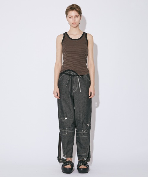 MILLER(ミラー)の「Miller double-end 2pack tank top(タンクトップ・レディース・ブラック/ホワイト/オレンジ/イエロー/グリーン/レッド・36/38)」の19枚目の写真