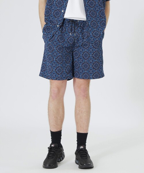 LOVELESS（ラブレス）の「オーナメントプリントショーツ（その他パンツ・メンズ・グリーン系その他/ブルー/ブラック・M/L）」の3枚目の写真