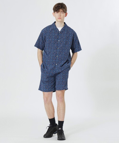 LOVELESS（ラブレス）の「オーナメントプリントショーツ（その他パンツ・メンズ・グリーン系その他/ブルー/ブラック・M/L）」の6枚目の写真