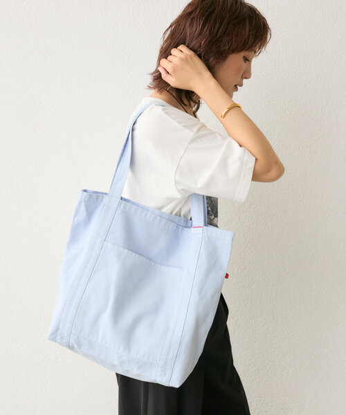 RIVE DROITE(リヴドロワ)の「【MONN.:.(モン)】color TOTE BAG(ハンドバッグ・レディース・サックスブルー/アイボリー/ピンク・FREE)」の10枚目の写真
