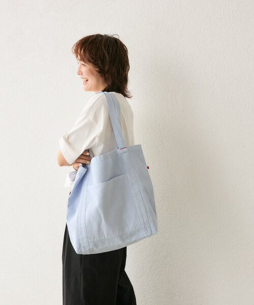 RIVE DROITE(リヴドロワ)の「【MONN.:.(モン)】color TOTE BAG(ハンドバッグ・レディース・サックスブルー/アイボリー/ピンク・FREE)」の12枚目の写真