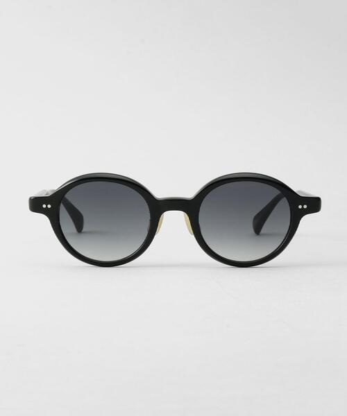 TAKEO KIKUCHI（タケオキクチ）の「【TAKEO KIKUCHI × THE BEDFORD HOTEL】ラウンドフレーム サングラス（サングラス・メンズ・グレー/ブラック/ダークブラウン系4・00）」の2枚目の写真