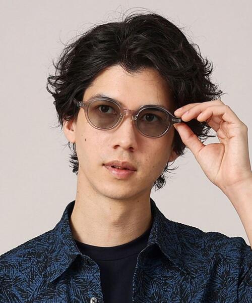 TAKEO KIKUCHI（タケオキクチ）の「【TAKEO KIKUCHI × THE BEDFORD HOTEL】ラウンドフレーム サングラス（サングラス・メンズ・グレー/ブラック/ダークブラウン系4・00）」の12枚目の写真