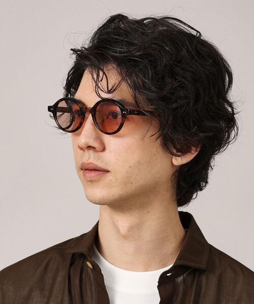 TAKEO KIKUCHI（タケオキクチ）の「【TAKEO KIKUCHI × THE BEDFORD HOTEL】ラウンドフレーム サングラス（サングラス・メンズ・グレー/ブラック/ダークブラウン系4・00）」の13枚目の写真