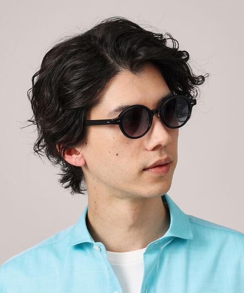 TAKEO KIKUCHI（タケオキクチ）の「【TAKEO KIKUCHI × THE BEDFORD HOTEL】ラウンドフレーム サングラス（サングラス・メンズ・グレー/ブラック/ダークブラウン系4・00）」の14枚目の写真