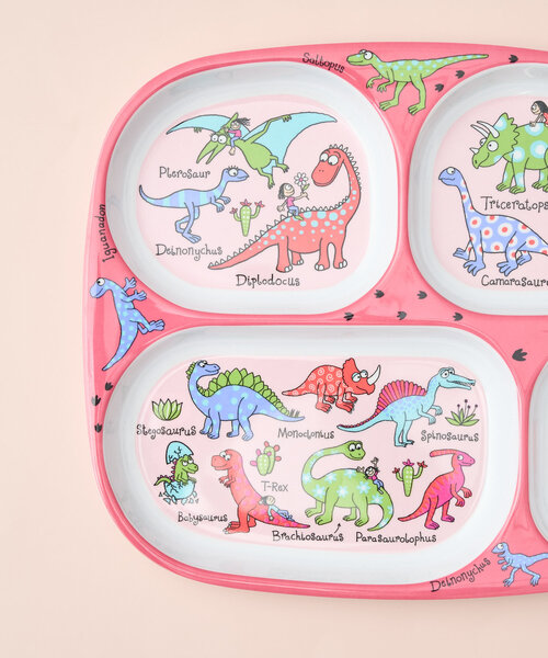 BIRTHDAY BAR（バースデイバー）の「【Tyrrell Katz】Melamine Divider Plate（食器・キッズ・ピンク/ブルー・0）」の5枚目の写真