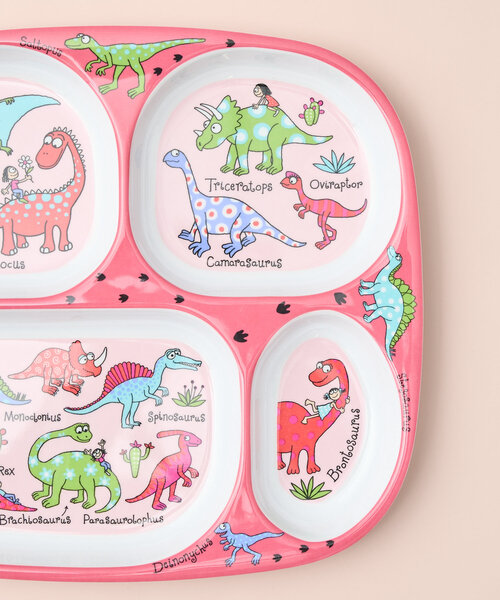 BIRTHDAY BAR（バースデイバー）の「【Tyrrell Katz】Melamine Divider Plate（食器・キッズ・ピンク/ブルー・0）」の4枚目の写真