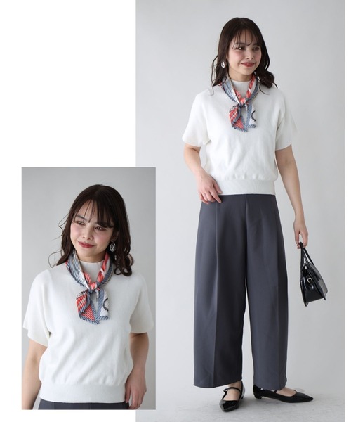今からの季節とにかく使える！半袖ニット（ニット/セーター
