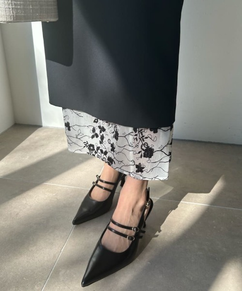 SNIDEL エンブロイダリーシアーレイヤードドレス セール】エンブロイダリーシアーレイヤードドレス（ワンピース