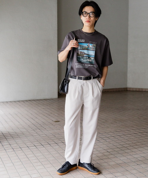 SENSE OF PLACE by URBAN RESEARCH（センスオブプレイスバイアーバンリサーチ）の「Cityscape photo Short-Sleeve T-shirts（Tシャツ/カットソー・メンズ・グレー/チャコールグレー/ライトブルー・MEDIUM/LARGE）」の18枚目の写真