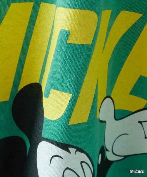 Disney(ディズニー)の「GOOD ROCK SPEED/グッドロックスピード /MICKEY/ Tshirt Tシャツ(Tシャツ/カットソー・メンズ・グリーン/アッシュ・S/M/L)」の8枚目の写真
