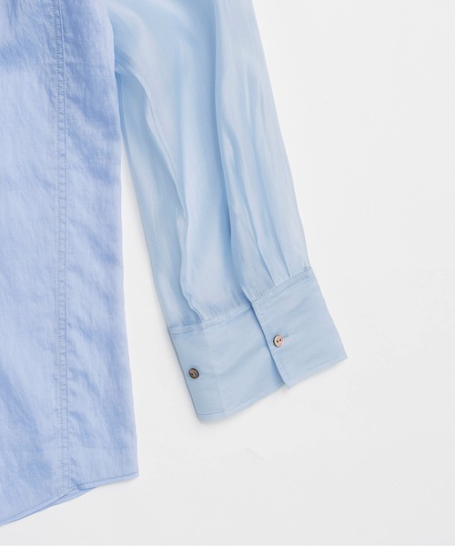 専用 新品　MAISONSPECIAL　シアードッキングオーバーシャツ Sheer Docking Oversized Shirt