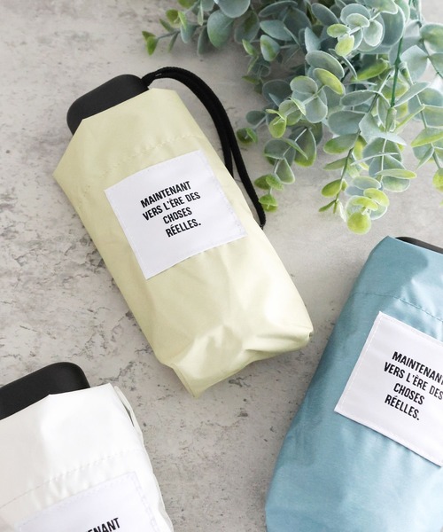 LEPSIM(レプシィム)の「晴雨兼用折りたたみ傘 495956(折りたたみ傘・レディース・ブルー/アイボリー/ベージュ系その他・ONE SIZE)」の3枚目の写真