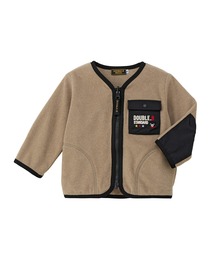 DOUBLE_B（ダブルビー）の「マイクロフリースカーディガン（カーディガン/ボレロ）」