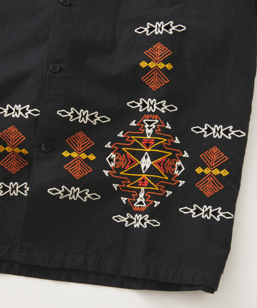PENDLETON / ペンドルトン 別注 刺繍 オープンカラーシャツ