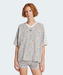 adidas（アディダス）の「adidas Originals × Liberty London AOP 半袖Tシャツ / アディダスオリジナルス adidas Originals（Tシャツ/カットソー）」