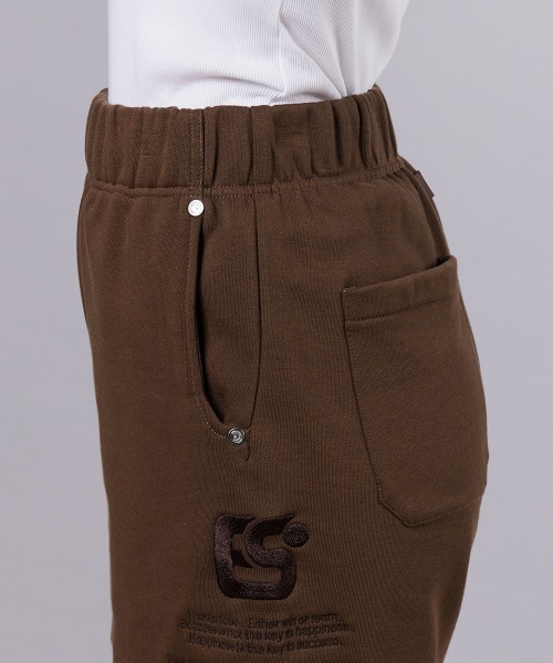 DOUBLE STANDARD CLOTHING（ダブルスタンダードクロージング）の「ロゴ裏毛ショートパンツ（その他パンツ・レディース・グレー/ブラウン・FREE）」の13枚目の写真