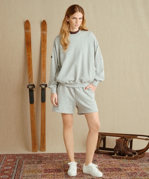 DOUBLE STANDARD CLOTHING（ダブルスタンダードクロージング）の「ロゴ裏毛ショートパンツ（その他パンツ・レディース・グレー/ブラウン・FREE）」の21枚目の写真