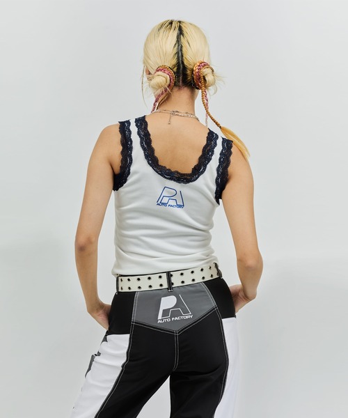 HONDA x atmos pink Racing Tank Top / ホンダ アトモス ピンク
