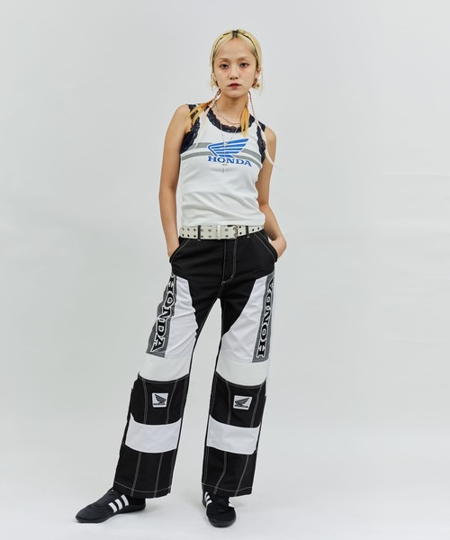 HONDA x atmos pink Racing Tank Top / ホンダ アトモス ピンク
