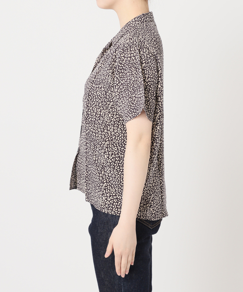 journal standard L'essage（ジャーナルスタンダードレサージュ）の「《追加》《別注》【LUSANA / ルサーナ】TINA SHIRTS：シャツ（シャツ/ブラウス・レディース・オートミール/ブラック系その他・SMALL）」の22枚目の写真