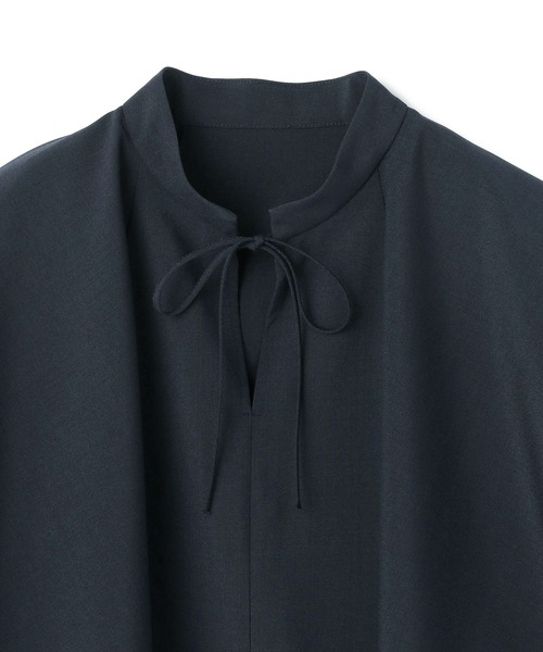N.O.R.C(ノーク)の「ウォッシャブルラッフルブラウス【CLEAN MOTION】(シャツ/ブラウス・レディース・チャコール/ネイビー/オフホワイト・フリー)」の21枚目の写真