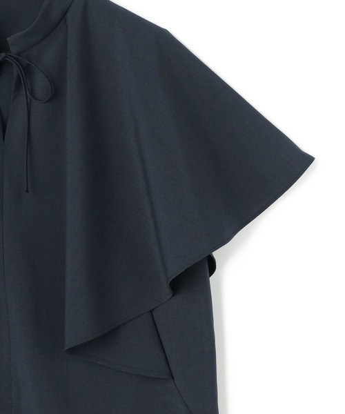 N.O.R.C(ノーク)の「ウォッシャブルラッフルブラウス【CLEAN MOTION】(シャツ/ブラウス・レディース・チャコール/ネイビー/オフホワイト・フリー)」の22枚目の写真