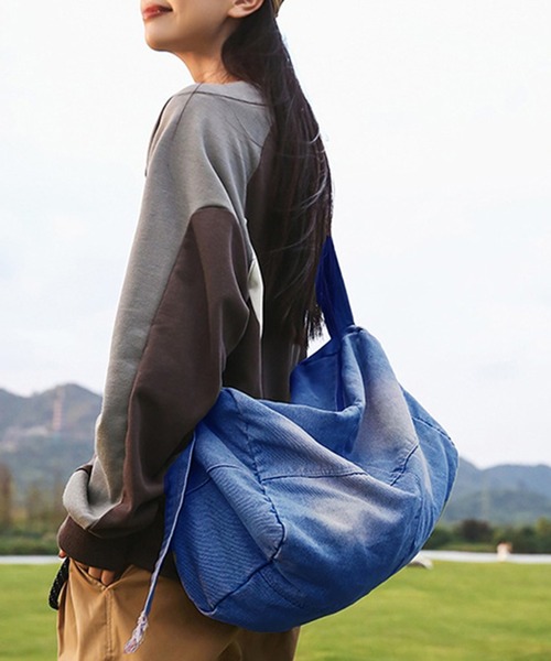 VaBo　リメイクデニムバッグ　半月型ショルダーバッグ 楽天市場】＼今だけ15%OFF！／バッグ デニム レディース 2way
