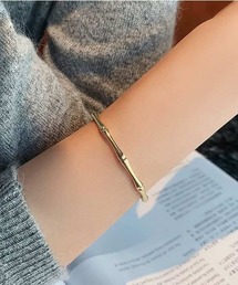 Forcement（フォースメント）の「バンブーデザインがオシャレな上品ブレスレット（ブレスレット）」