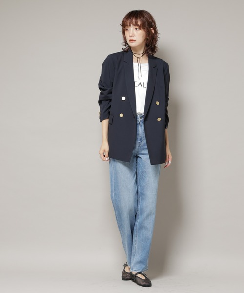 Healthy denim(ヘルシーデニム)の「Healthy DENIM/Tallow ストレートデニム(デニムパンツ・レディース・ブルー/ライトブルー・22/23/24)」の13枚目の写真