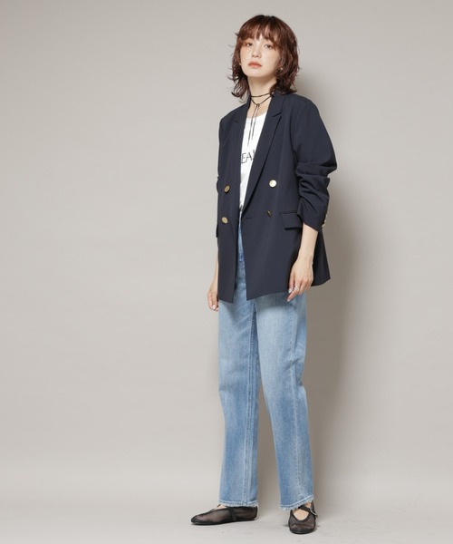 Healthy denim(ヘルシーデニム)の「Healthy DENIM/Tallow ストレートデニム(デニムパンツ・レディース・ブルー/ライトブルー・22/23/24)」の14枚目の写真