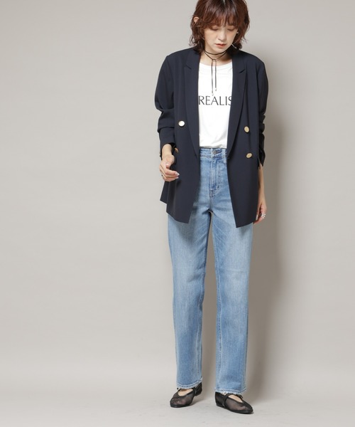 Healthy denim(ヘルシーデニム)の「Healthy DENIM/Tallow ストレートデニム(デニムパンツ・レディース・ブルー/ライトブルー・22/23/24)」の15枚目の写真