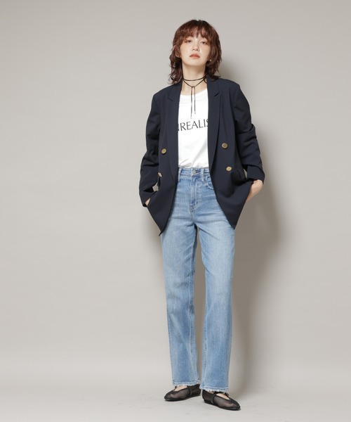 Healthy denim(ヘルシーデニム)の「Healthy DENIM/Tallow ストレートデニム(デニムパンツ・レディース・ブルー/ライトブルー・22/23/24)」の12枚目の写真