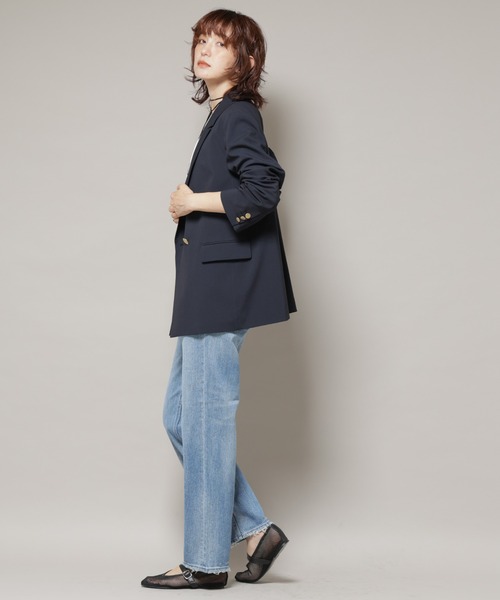 Healthy denim(ヘルシーデニム)の「Healthy DENIM/Tallow ストレートデニム(デニムパンツ・レディース・ブルー/ライトブルー・22/23/24)」の16枚目の写真