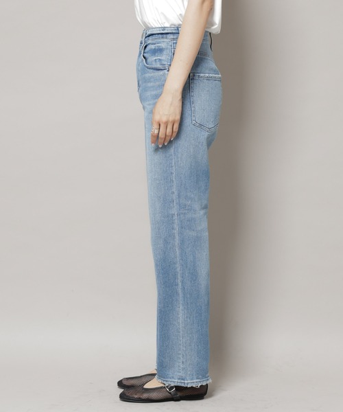 Healthy denim(ヘルシーデニム)の「Healthy DENIM/Tallow ストレートデニム(デニムパンツ・レディース・ブルー/ライトブルー・22/23/24)」の19枚目の写真