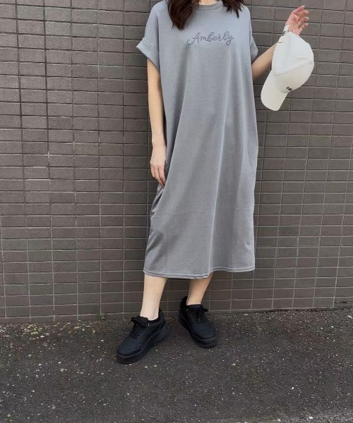 キッズ　カットソーワンピース hello swallow mina perhonen hello swallow ワンピース (cotton) - ミナ