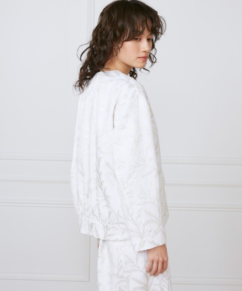 INED(イネド)の「フロントジップブルゾン《la veille by SUPERIOR CLOSET》(ブルゾン・レディース・アイボリー・7号)」の11枚目の写真