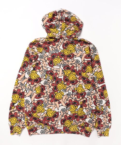 HYSTERIC MINI（ヒステリックミニ）の「MINI DOLL 裏毛パーカー ADULTサイズ（パーカー・キッズ・グレー系その他・MEDIUM）」の2枚目の写真