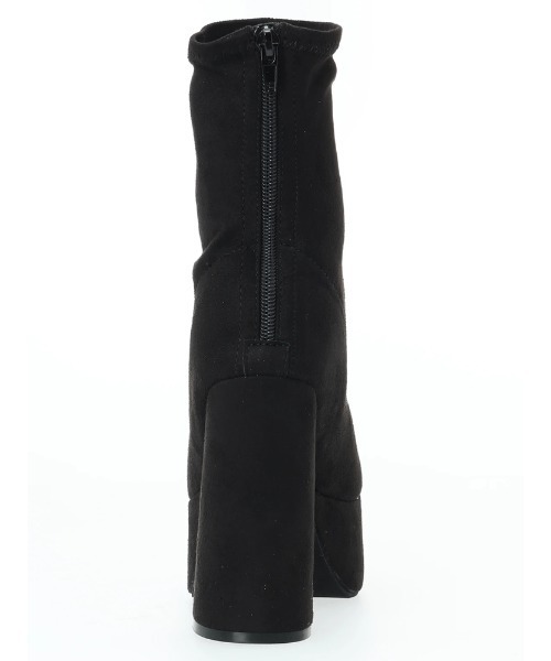 LIPSERVICE（リップサービス）の「ボリュームソールショートブーツ（ブーツ・レディース・ブラック・L/M/S）」の10枚目の写真