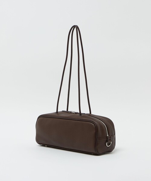 ＆MyuQ（アンドミューク）の「＜＆MyuQ＞KAKU WIDE バッグ（ショルダーバッグ・レディース・ワイン/ブラック/ダークブラウン・FREE）」の5枚目の写真