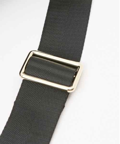 LIZDAYS(リズデイズ)の「LIZDAYS キルティングナイロンボディバッグ フロントロゴ(ボディバッグ/ウエストポーチ・レディース・ブラック・FREE)」の10枚目の写真