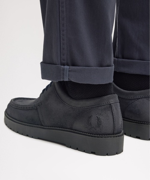 FRED PERRY（フレッドペリー）の「Kenney Low Waxed Suede／ワックススウェードローファー（その他シューズ・メンズ・チャコールグレー・26cm/27cm/28cm）」の9枚目の写真