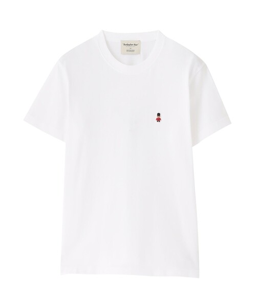 MACKINTOSH PHILOSOPHY（ﾏｯｷﾝﾄｯｼｭ ﾌｨﾛｿﾌｨｰ）の「【WEB&一部店舗限定】バッキンガムベア ワッペンＴシャツ（Tシャツ/カットソー・レディース・ネイビー/ピンク系その他2/レッド系その他3/ホワイト/チャコールグレー・38/40）」の2枚目の写真