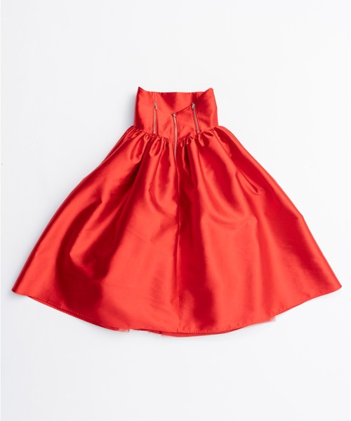 PRANK PROJECT(プランクプロジェクト)の「リバーシブルチュールスカート / Reversible Tulle Skirt(スカート・レディース・ブラック/グレー/レッド・38/36)」の19枚目の写真