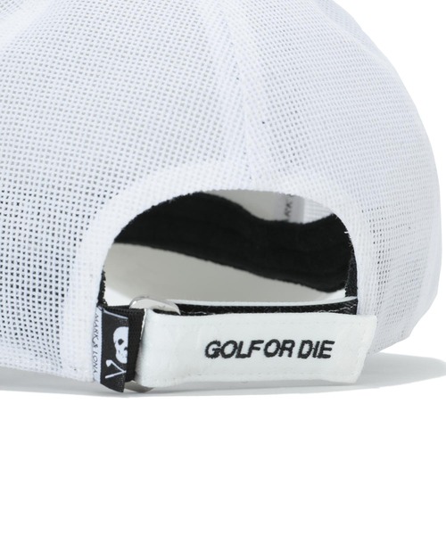 MARK & LONA(マークアンドロナ)の「Back Spin JQ Trucker Cap | MEN and WOMEN(キャップ・メンズ・ホワイト/ブラック・FREE)」の8枚目の写真